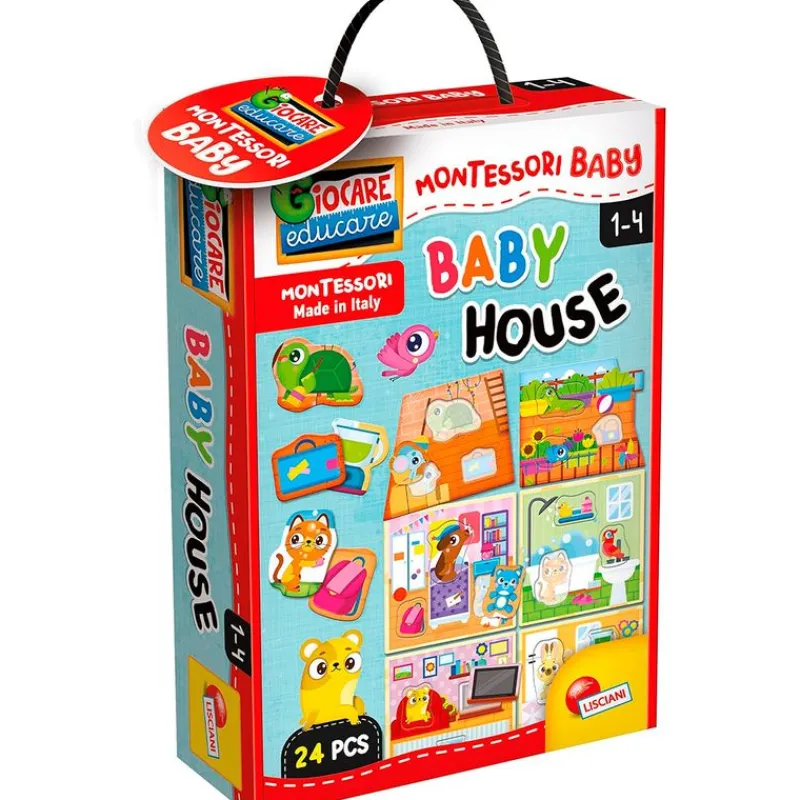 DRIM DISCOUNT Montessori Casa Baby Encajables- Puzzles Y Construcciones