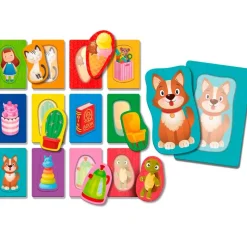 DRIM DISCOUNT Puzzles Y Construcciones|Montessori Juego Encajables + Memory