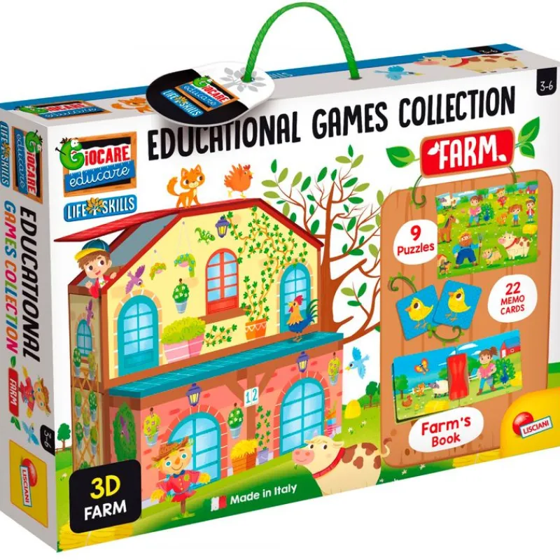 DRIM DISCOUNT Montessori Pack Educativo Granja- Juegos Y Juguetes Educativos