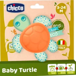 CHICCO Sonajeros|Primera Infancia Y Preescolar|Mordedor Baby Tortuga