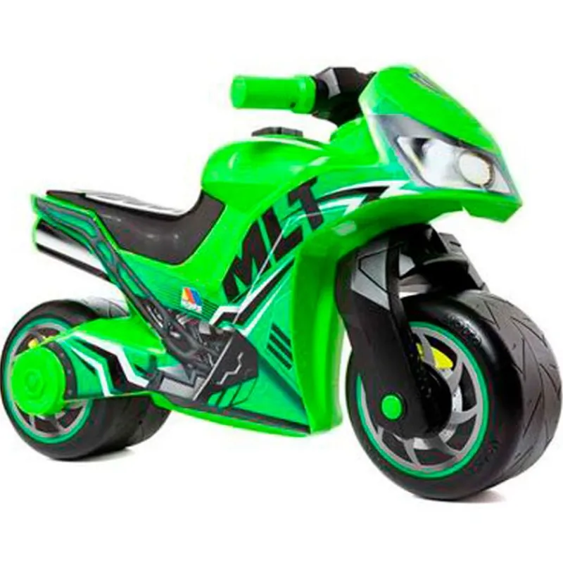 MOLTO Bicicletas, Correpasillos Y Triciclos|Moto Cross Premium Verde