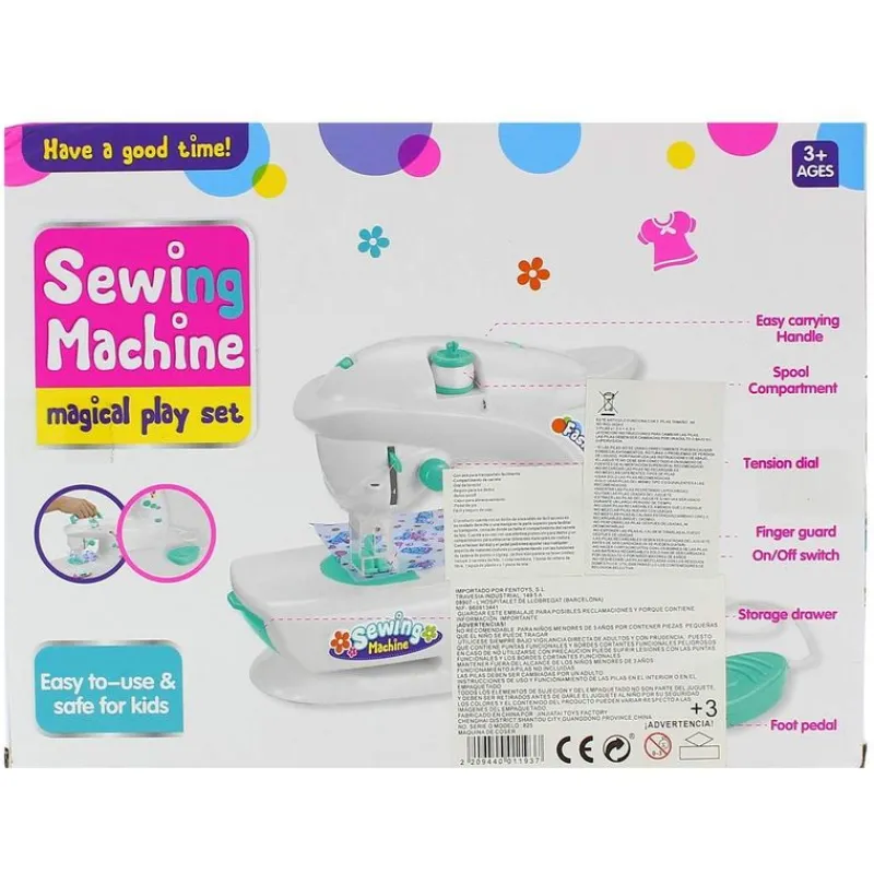 DRIM DISCOUNT Máquina de Coser Infantil- Juegos Y Juguetes De Imitación