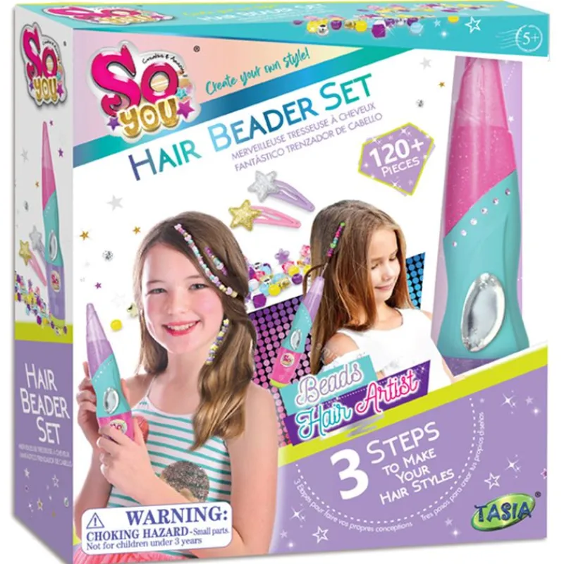 DRIM DISCOUNT Máquina Trenzadora con Perlas- Juegos Y Juguetes De Imitación