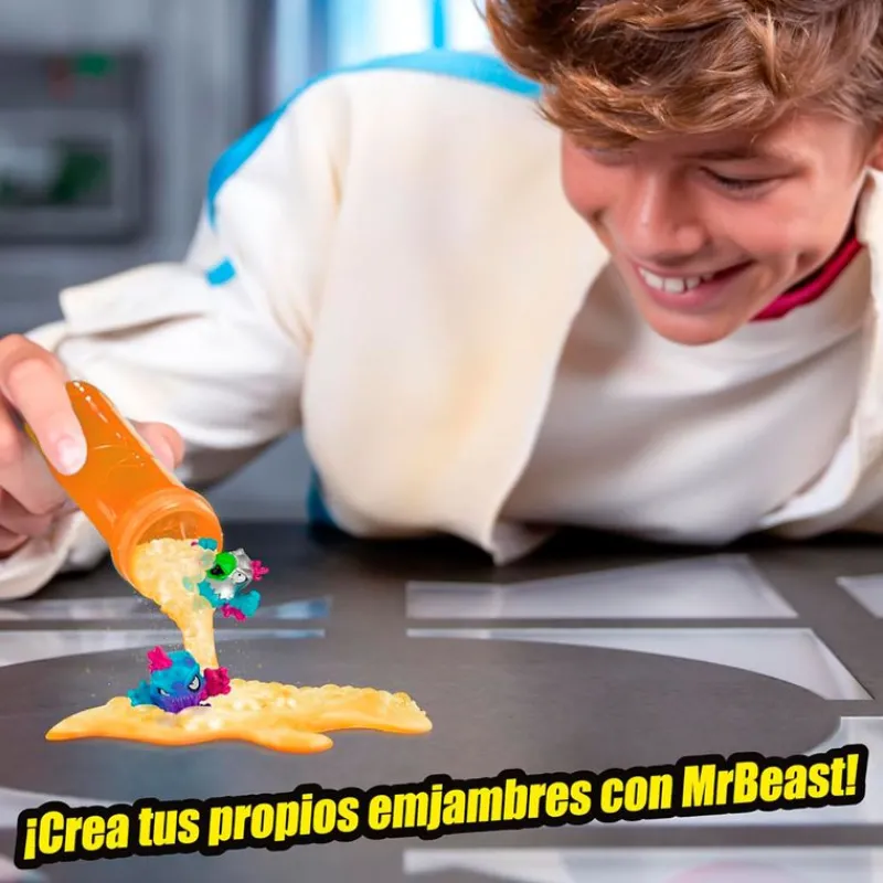 FAMOSA Figuras Y Figuras De Acción|Mr. Beast Test Tubo Pack 5 Figuras Surtido