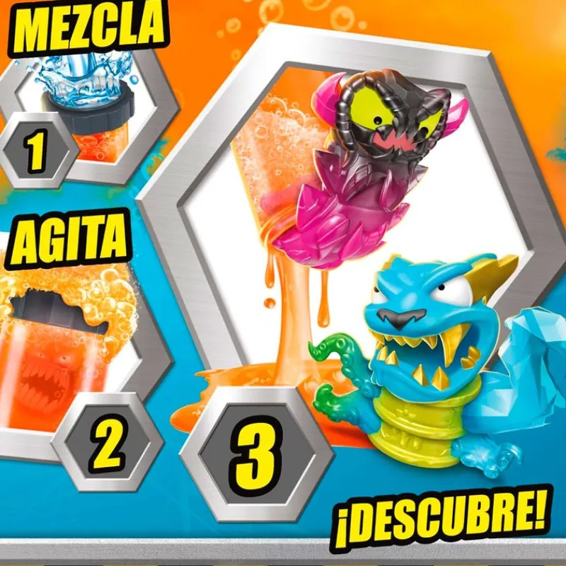 FAMOSA Figuras Y Figuras De Acción|Mr. Beast Test Tubo Pack 5 Figuras Surtido