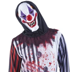 RUBIE'S Halloween|Máscara Payaso Loco con Capucha