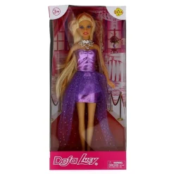 DRIM DISCOUNT Muñeca Defa Lucy Vestido de Fiesta Lila- Muñecas