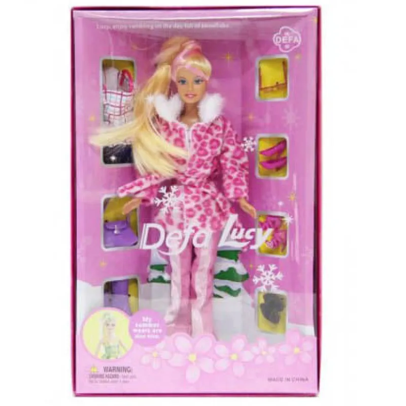 DRIM DISCOUNT Muñecas|Muñeca Fashion Chaqueta Rayas Rosa