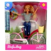 DRIM DISCOUNT Muñecas|Muñeca Fashion con Bicicleta Surtida