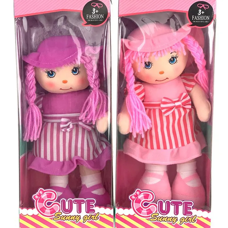 DRIM DISCOUNT Muñecas|Muñeca Trapo 30 cm Surtido