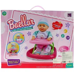 DRIM DISCOUNT Muñeco Bebé con Andador Color Surtido- Muñecas