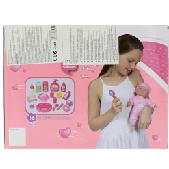 DRIM DISCOUNT Muñecas|Muñeco Bebé con Sonido Rosa