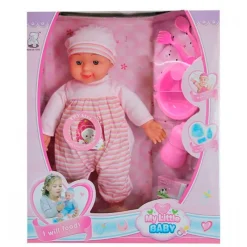 DRIM DISCOUNT Muñeco Bebé con Sonidos y Accesorios- Muñecas