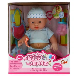 SELECCION DRIM Muñeco con Complementos Azul- Muñecas