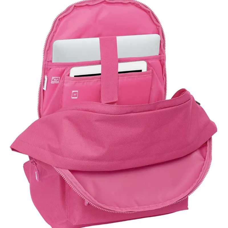 SAFTA Munich Mochila Escolar Básica Fucsia- Escolar