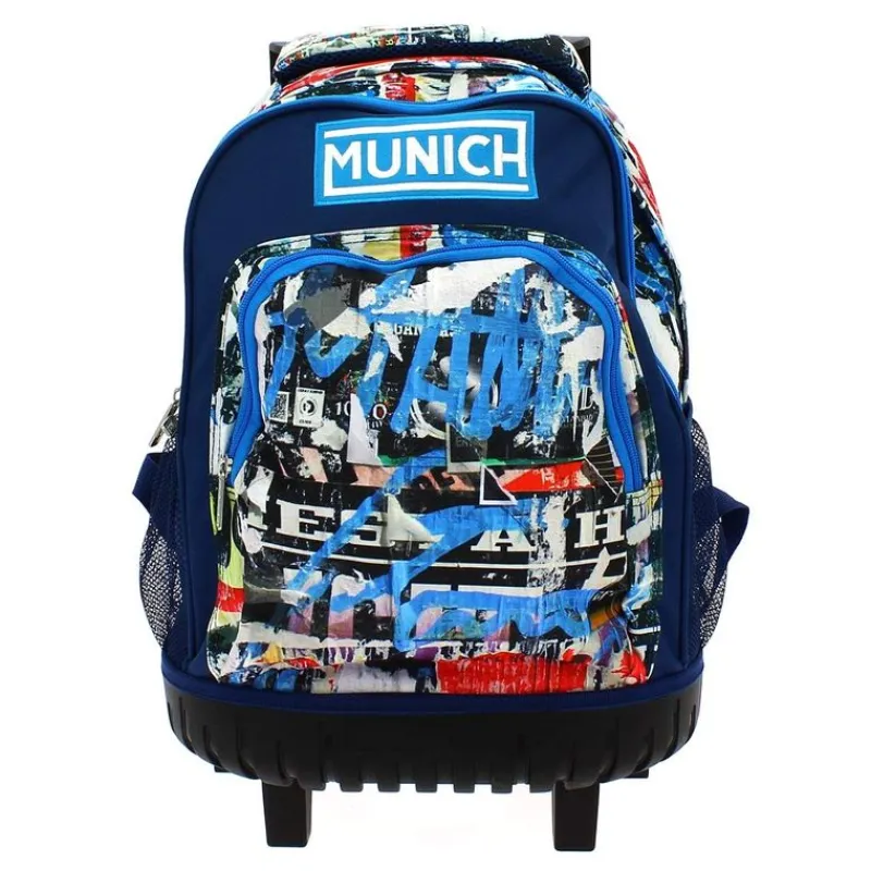 COPYWRITE Munich Mochila Trolley Graffitti- Escolar