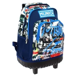 COPYWRITE Munich Mochila Trolley Graffitti- Escolar