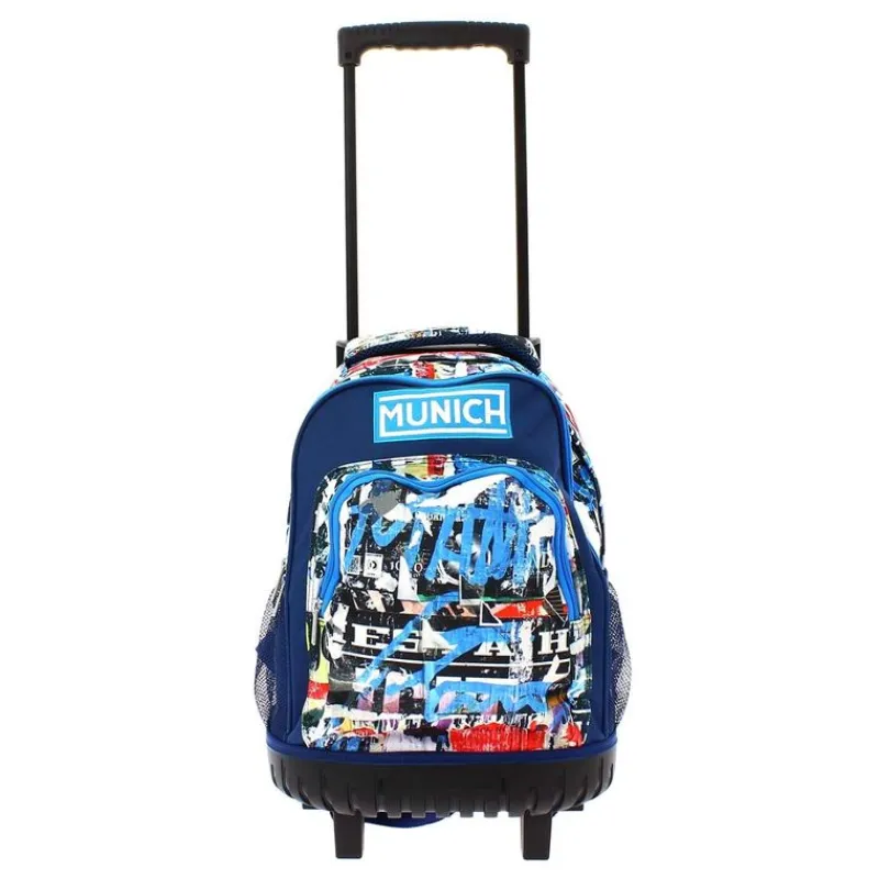 COPYWRITE Munich Mochila Trolley Graffitti- Escolar