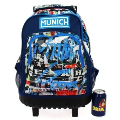 COPYWRITE Munich Mochila Trolley Graffitti- Escolar