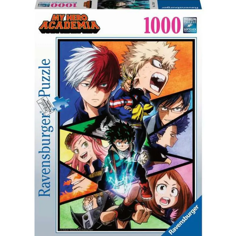RAVENSBURGER Puzzles De 501 A 1000 Piezas|Puzzles Y Construcciones|My Hero Academia Puzzle 1000 Piezas