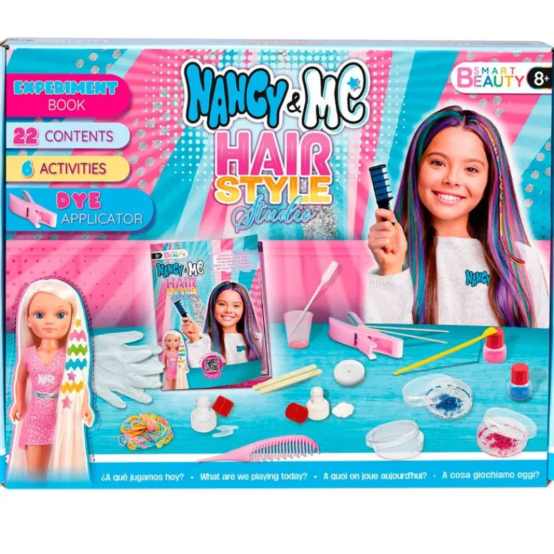 FAMOSA Juegos Y Juguetes De Imitación|Nancy Hair Studio Tintes para Cabello