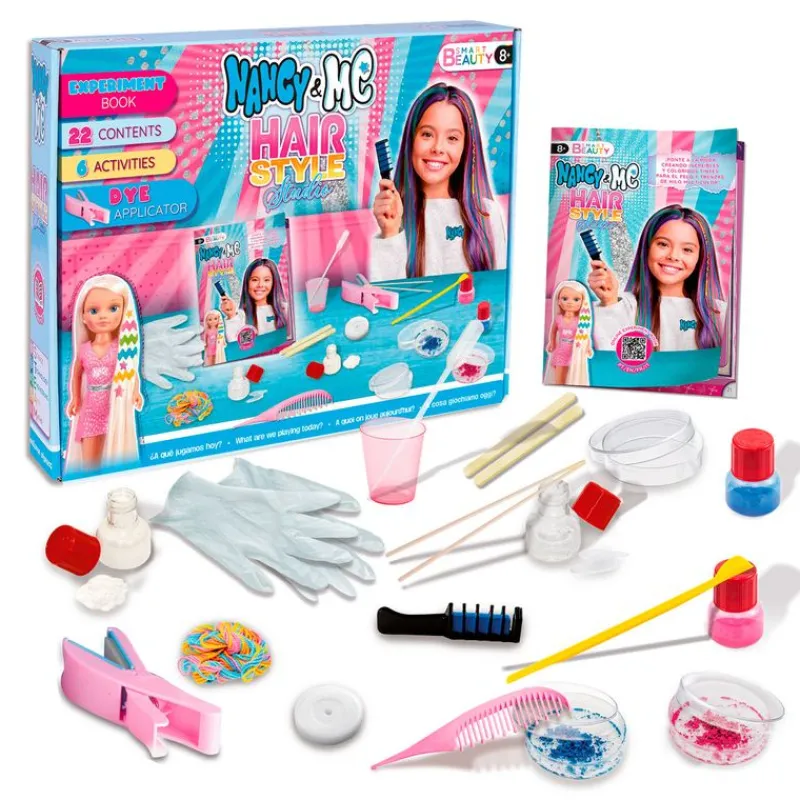 FAMOSA Juegos Y Juguetes De Imitación|Nancy Hair Studio Tintes para Cabello