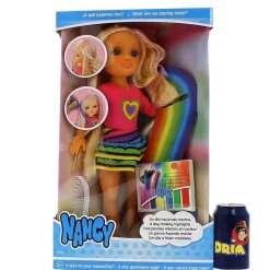 FAMOSA Nancy Un Día Haciendo Mechas- Muñecas
