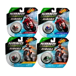 BIZAK Nano Speed Riderz- Vehículos, Trenes Y Parkings