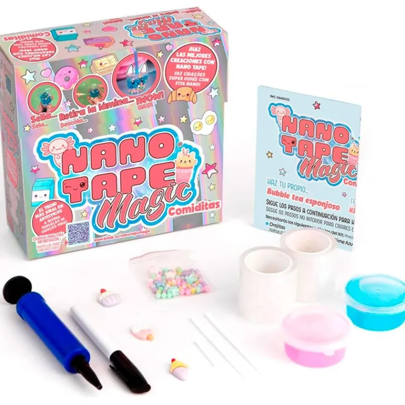 BIZAK Manualidades|Nano Tape Magic Classic Comiditas