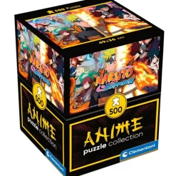 CLEMENTONI Puzzles De 100 A 500 Piezas|Puzzles Y Construcciones|Naruto Shippuden Anime Cube Puzzle 500 Piezas