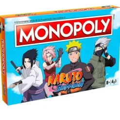 SELECCION DRIM Naruto Shippuden Monopoly- Juegos De Mesa