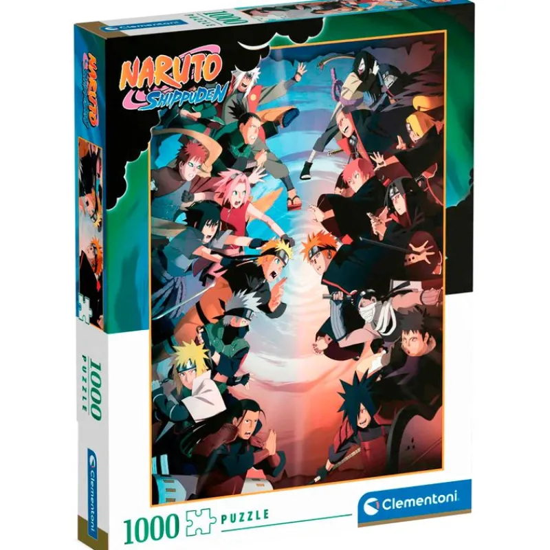 CLEMENTONI Puzzles Y Construcciones|Naruto Shippuden Puzzle 1000 Piezas