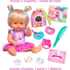 FAMOSA Muñecas|Nenuco Chupetes de Hadas Muñeca Bebé