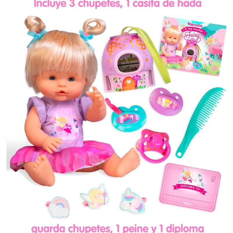FAMOSA Muñecas|Nenuco Chupetes de Hadas Muñeca Bebé