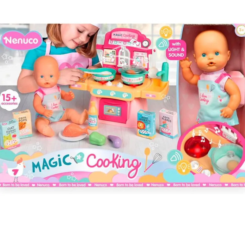 FAMOSA Muñecas|Nenuco Cocinita Mágica