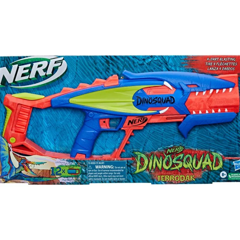 HASBRO Nerf Dinosquad Lanzador Terrodak- Juegos Y Juguetes De Imitación