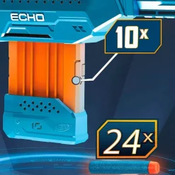 HASBRO Juegos Y Juguetes De Imitación|Nerf Elite 2.0 Lanzador Echo CS-10
