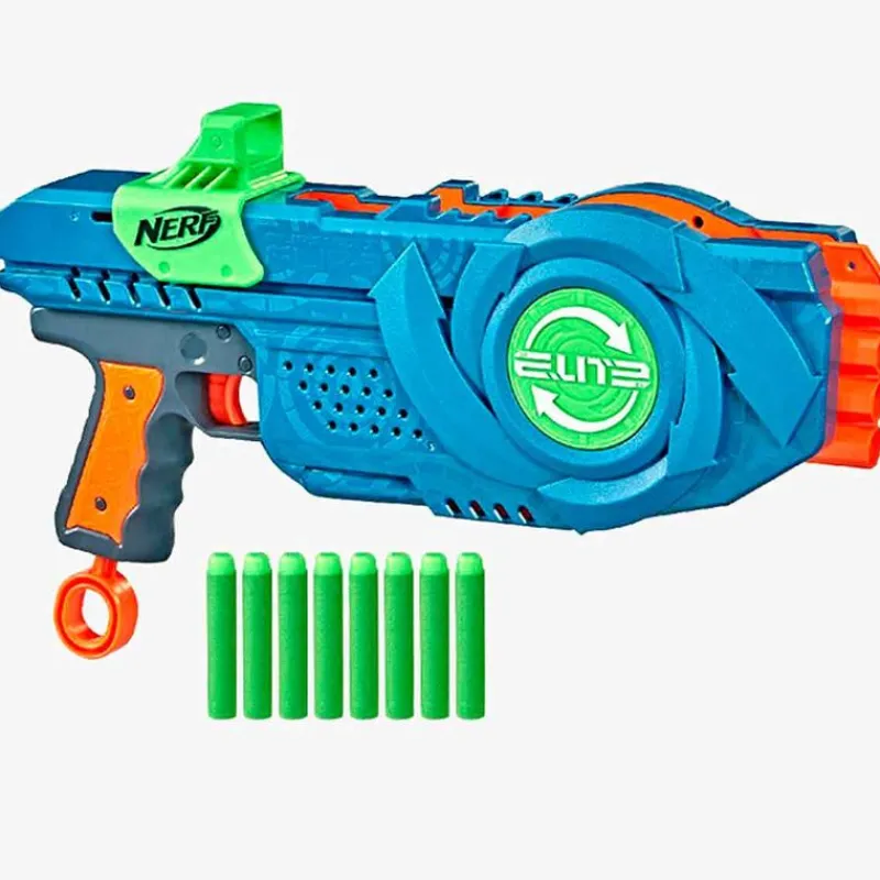 HASBRO Nerf Elite 2.0 Lanzador Flipshots Flip 8- Juegos Y Juguetes De Imitación