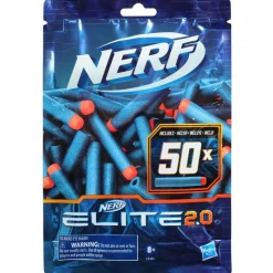 HASBRO Juegos Y Juguetes De Imitación|Nerf Elite 2.0 Pack 50 Dardos