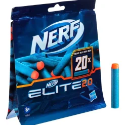 HASBRO Juegos Y Juguetes De Imitación|Nerf Elite 2.0 Pack 20 Dardos