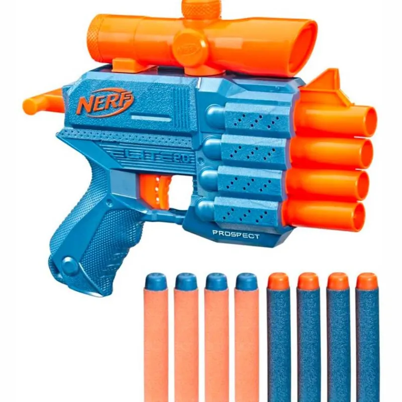 HASBRO Nerf Elite 2.0 Prospect QS-4- Juegos Y Juguetes De Imitación