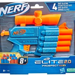 HASBRO Nerf Elite 2.0 Prospect QS-4- Juegos Y Juguetes De Imitación