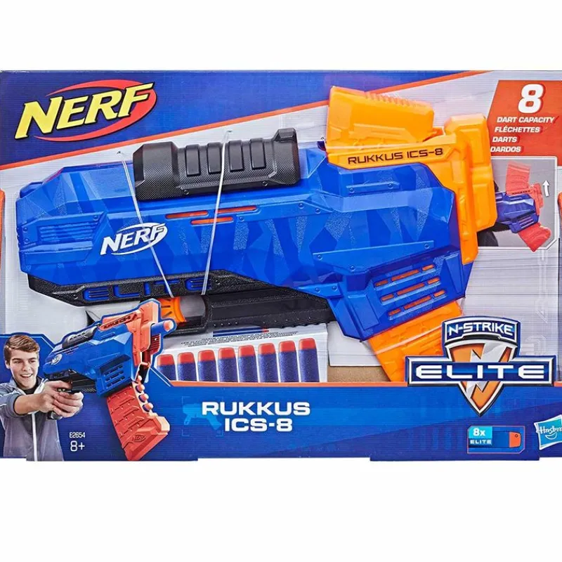 HASBRO Juegos Y Juguetes De Imitación|Nerf Elite Lanzador Rukkus