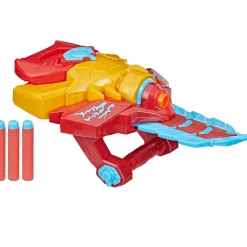 HASBRO Nerf Marvel Merch Strike Lanzador Iron Man- Juegos Y Juguetes De Imitación