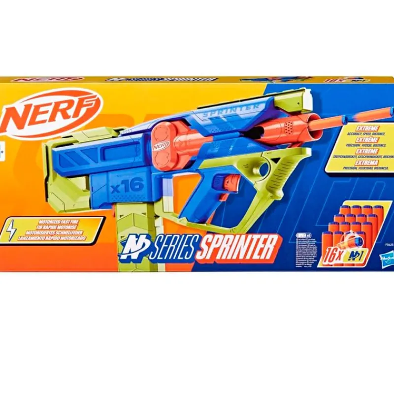HASBRO Nerf N Series Lanzador Sprinter- Juegos Y Juguetes De Imitación
