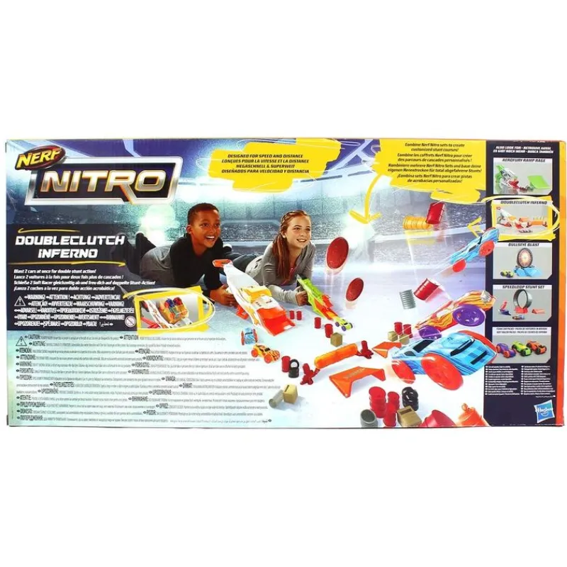 HASBRO Juegos Y Juguetes De Imitación|Nerf Nitro Doubleclutch Inferno