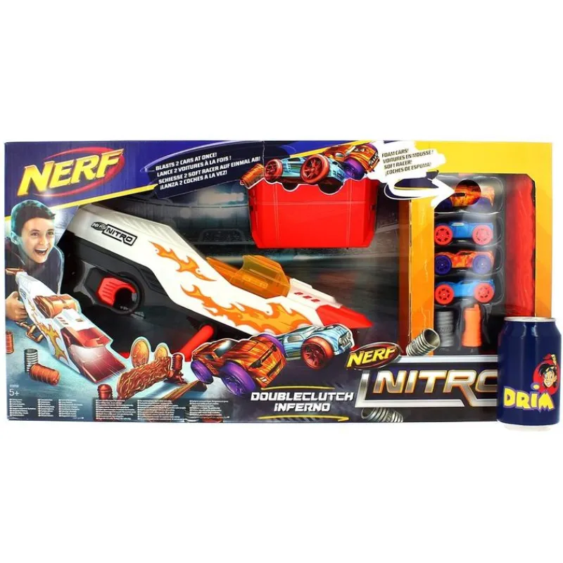 HASBRO Juegos Y Juguetes De Imitación|Nerf Nitro Doubleclutch Inferno