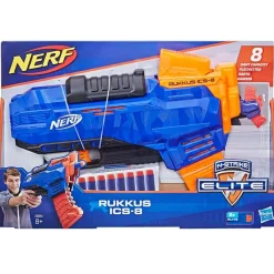HASBRO Nerf N-Strike Elite Rukkus ICS-8- Juegos Y Juguetes De Imitación