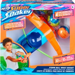 HASBRO Juegos Y Juguetes De Imitación|Aire Libre|Nerf Super Soaker Cohete Bolas de Tormenta
