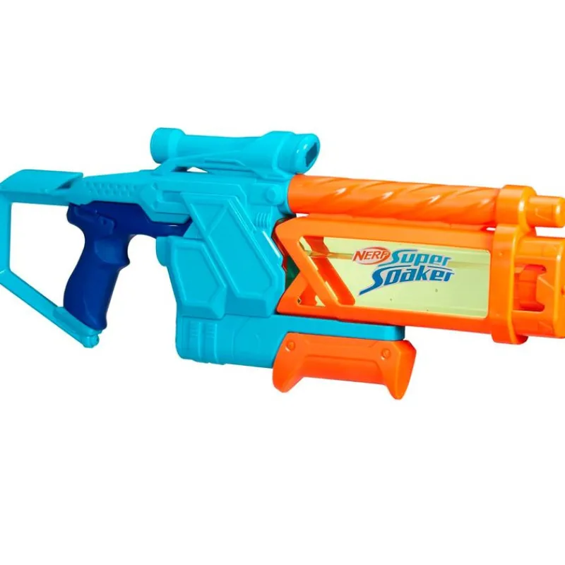 HASBRO Nerf Super Soaker Mega Dunk-Fill Pistola de Agua- Aire Libre